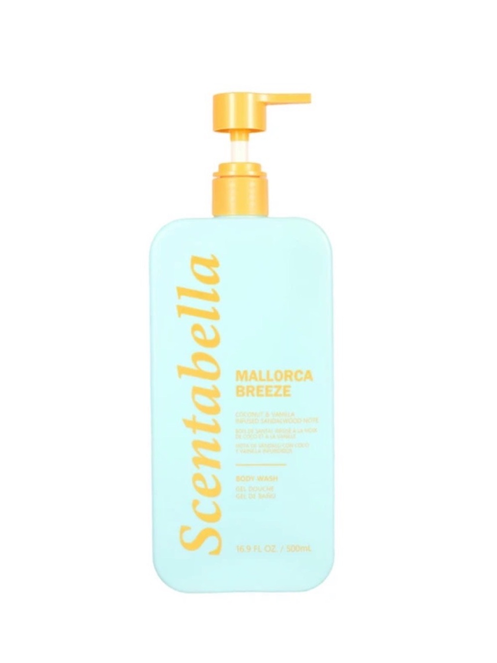 SCENTABELLA Mallorca Breeze Body Wash- 16.9 fl oz - New